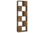 Syfax™ Libreria/Divisorio Rovere Fumo 60X24X186 Cm