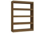 Syfax™ Libreria/Divisorio Ambra 100X30X135,5 Cm In Massello Di Pino
