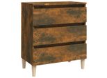 Syfax™ Credenza Rovere Fumo 60X35X69 Cm In Legno Multistrato