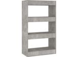 Syfax™ Libreria/Divisorio Grigio Cemento 60X30X103 Cm In Truciolato