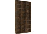 Syfax™ Mobile Porta Cd Rovere Fumo 102X23X177,5 Cm Legno Multistrato