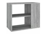Syfax™ Mobiletto Laterale Grigio Sonoma 60X30X50 Cm Legno Multistrato