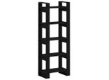 Syfax™ Libreria/Divisorio Nero 60X35X160 Cm Legno Massello