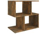 Syfax™ Comodino Rovere Fumo 50X30X51,5 Cm In Legno Multistrato