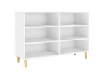 Syfax™ Credenza Bianca 103,5X35X70 Cm In Legno Multistrato
