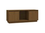 Syfax™ Mobile Porta Tv Ambra 110,5X35X44 Cm In Legno Massello Di Pino
