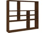 Syfax™ Scaffale A Parete Rovere Marrone 90X16X78 Cm Legno Multistrato
