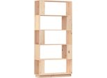 Syfax™ Libreria/Divisorio 80X25X163,5 Cm Legno Massello Di Pino