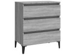 Syfax™ Credenza Grigio Sonoma 60X35X69 Cm In Legno Multistrato