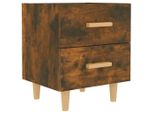 Syfax™ Comodino In Rovere Fumo 40X35X47,5 Cm