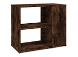 Syfax™ Mobiletto Laterale Rovere Fumo 60X30X50 Cm In Legno Multistrato