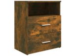 Syfax™ Comodino Rovere Fumo 50X32X60 Cm