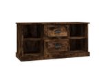 Syfax™ Mobile Porta Tv Rovere Fumo 99,5X35,5X48Cm In Legno Multistrato