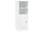 Syfax™ Credenza Bianca 36X35,5X103,5 Cm In Legno Multistrato