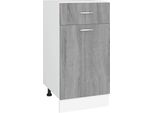 Syfax™ Mobile Con Cassetto “Lyon” Grigio Sonoma 40X46X81,5