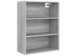 Syfax™ Armadietto Pensile A Parete Grigio Sonoma 69,5X32,5X90 Cm