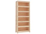 Syfax™ Libreria 80X35X183 Cm In Legno Massello Di Pino