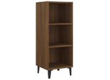 Syfax™ Credenza Rovere Marrone 34,5X32,5X90 Cm In Legno Multistrato