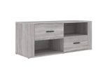 Syfax™ Mobile Tv Grigio Sonoma 100X35X40 Cm In Legno Multistrato