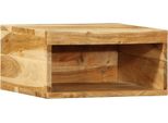 Syfax™ Mobile Tv A Parete 40X30X19 Cm In Legno Massello Di Acacia