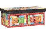 Syfax™ Mobile Tv Multicolore 60 X 30 X 24 Cm Legno Massello Di Mango