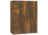 Syfax™ Mobile Pensile Rovere Fumo 69,5X34X90 Cm In Legno Multistrato