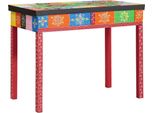 Syfax™ Scrivania Con Cassetto Multicolore 100 X 50 X 77 Cm