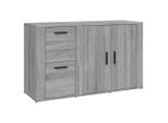 Syfax™ Credenza Grigio Sonoma 100X33X59,5 Cm In Legno Multistrato