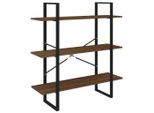 Syfax™ Libreria Rovere Marrone 100X30X105 Cm In Legno Multistrato