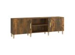 Syfax™ Mobile Porta Tv Rovere Fumo 150X30X50 Cm In Legno Multistrato