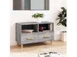 Syfax™ Mobile Porta Tv Grigio Sonoma 80X36X50 Cm In Legno Multistrato