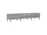 Syfax™ Mobile Tv Grigio Sonoma 150X34,5X30 Cm In Legno Multistrato