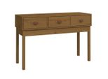 Syfax™ Tavolo Consolle Ambra 114X40X75 Cm In Legno Massello Di Pino