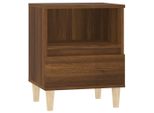 Syfax™ Comodino Rovere Marrone 40X35X50 Cm