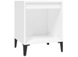 Syfax™ Comodino Bianco 40X35X50 Cm
