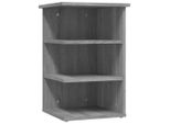 Syfax™ Mobiletto Laterale Grigio Sonoma 35X35X55 Cm Legno Multistrato