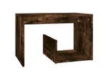 Syfax™ Tavolino Rovere Fumo 59X36X38 Cm In Legno Multistrato