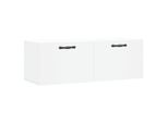 Syfax™ Mobile A Parete Bianco 100X36,5X35 Cm In Legno Multistrato