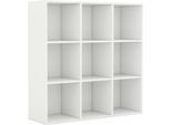 Syfax™ Libreria Bianca 98X29X97,5 Cm In Legno Multistrato