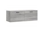 Syfax™ Mobile A Parete Grigio Sonoma 100X36,5X35 Cm Legno Multistrato