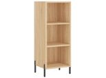 Syfax™ Credenza Rovere Sonoma 34,5X32,5X90 Cm In Legno Multistrato