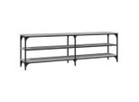 Syfax™ Mobile Porta Tv Grigio Sonoma 160X30X50 Cm In Legno Multistrato