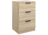 Syfax™ Comodino Rovere Sonoma 40X36X65 Cm