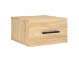 Syfax™ Comodino A Muro Rovere Sonoma 35X35X20 Cm