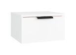 Syfax™ Comodino A Muro Bianco 34X30X20 Cm