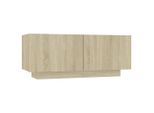 Syfax™ Mobile Per Tv Rovere Sonoma 100X35X40 Cm Legno Multistrato