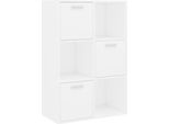 Syfax™ Armadietto Bianco 60X29,5X90 Cm In Legno Ingegnerizzato