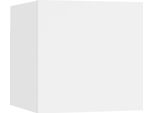 Syfax™ Mobile Porta Tv A Parete Bianco 30,5X30X30 Cm