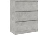 Syfax™ Credenza Grigio Cemento 60X35X76 Cm In Legno Multistrato