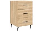 Syfax™ Comodino Rovere Sonoma 40X40X66 Cm In Legno Multistrato